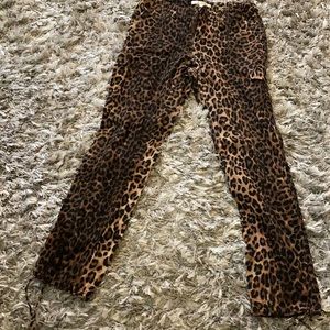 Leopard pants